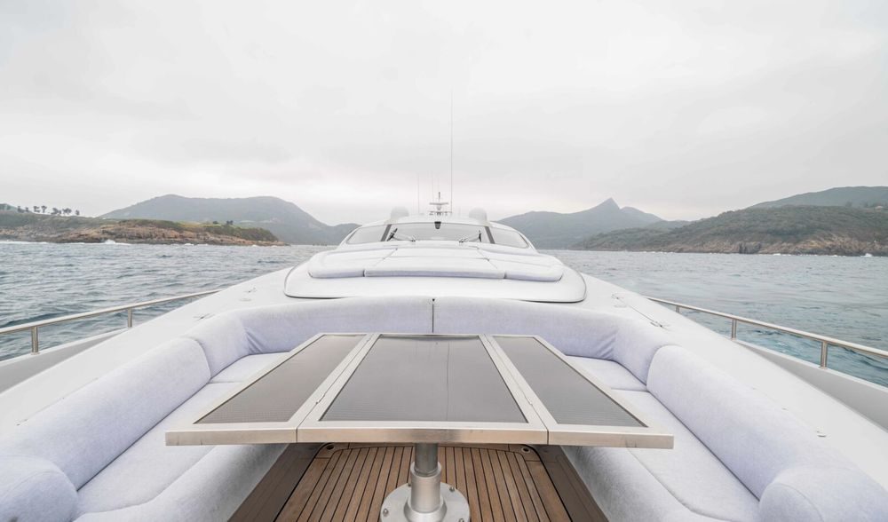 Foredeck sun pads